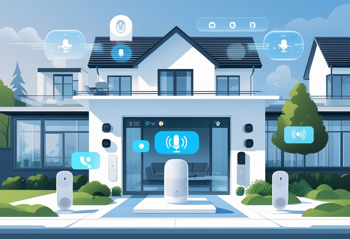 View of Home Security Systems with Voice Integration: Enhancing Safety and ...